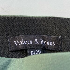 Beautiful Violets & roses green dress pants from stitch fix 8 29